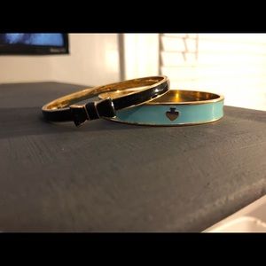 Two Kate Spade bangles